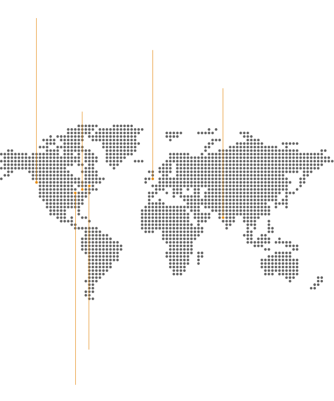 http://Locations%20around%20the%20world%20on%20a%20dotted%20world%20map.