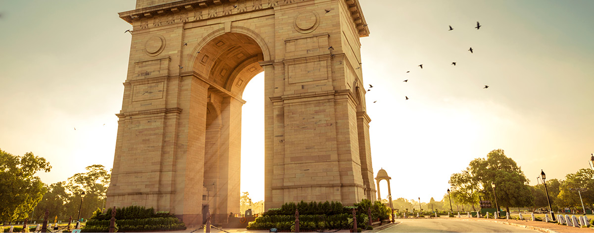 India Gate, New Dehli, India.
