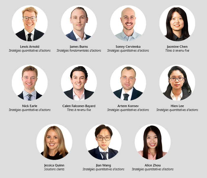 Photos de Lewis Arnold, James Burns, Sonny Cervienka, Jasmine Chen, Nick Earle, Calen Falconer-Bayard, Artem Kornev, Hien Lee, Jessica Quinn, Jian Wang et Alice Zhou.